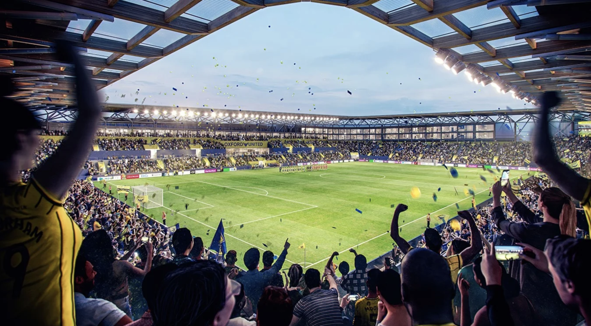 Oxford United Plans First-Ever Electric Stadium 