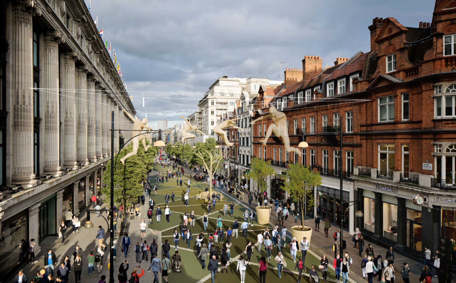Mayor of London Proposes to Pedestrianise Oxford Street