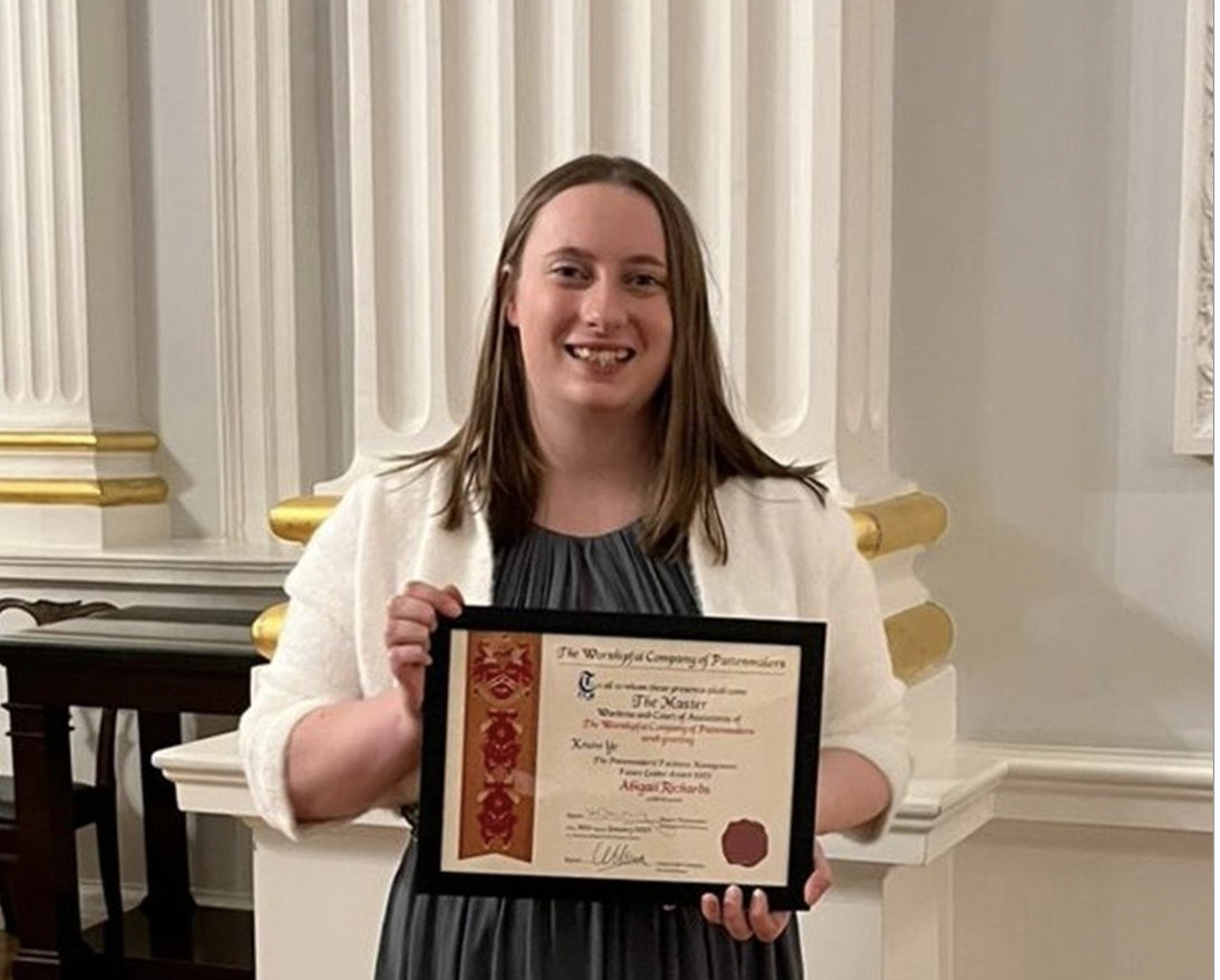 SBFM’s Abigail Richards Awarded Pattenmakers Future Leader FM Award 2025