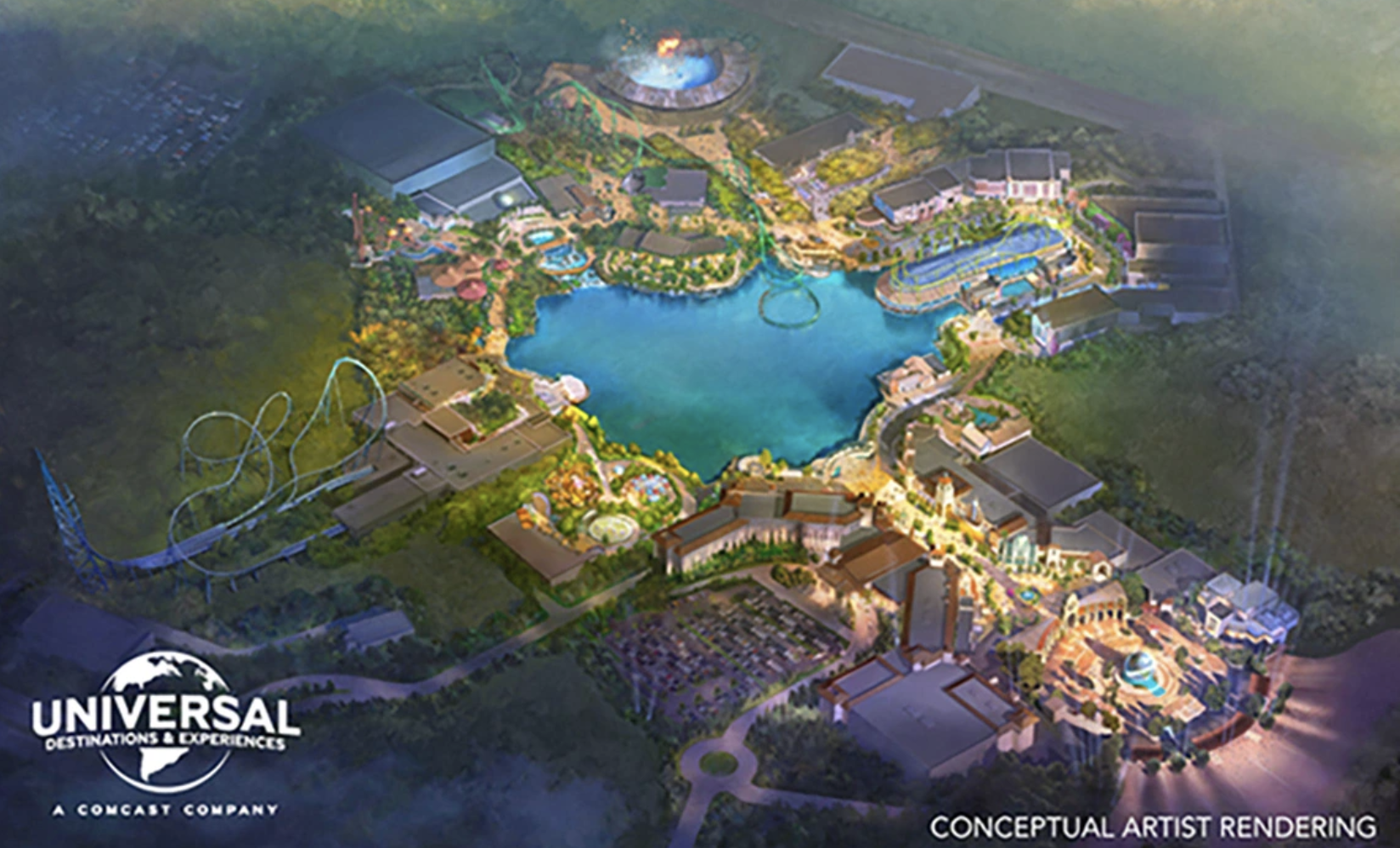 Bedford Universal Theme Park Plans Announced 
