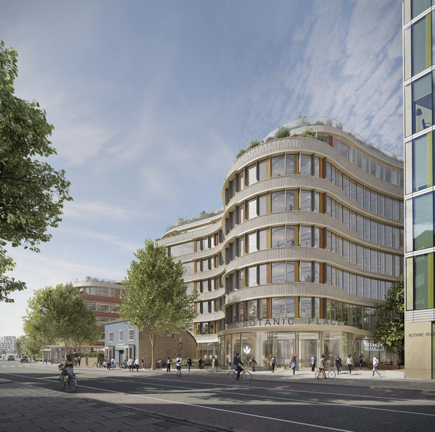 Skanska Secures Construction and M&E Contract at Cambridge’s Botanic Place