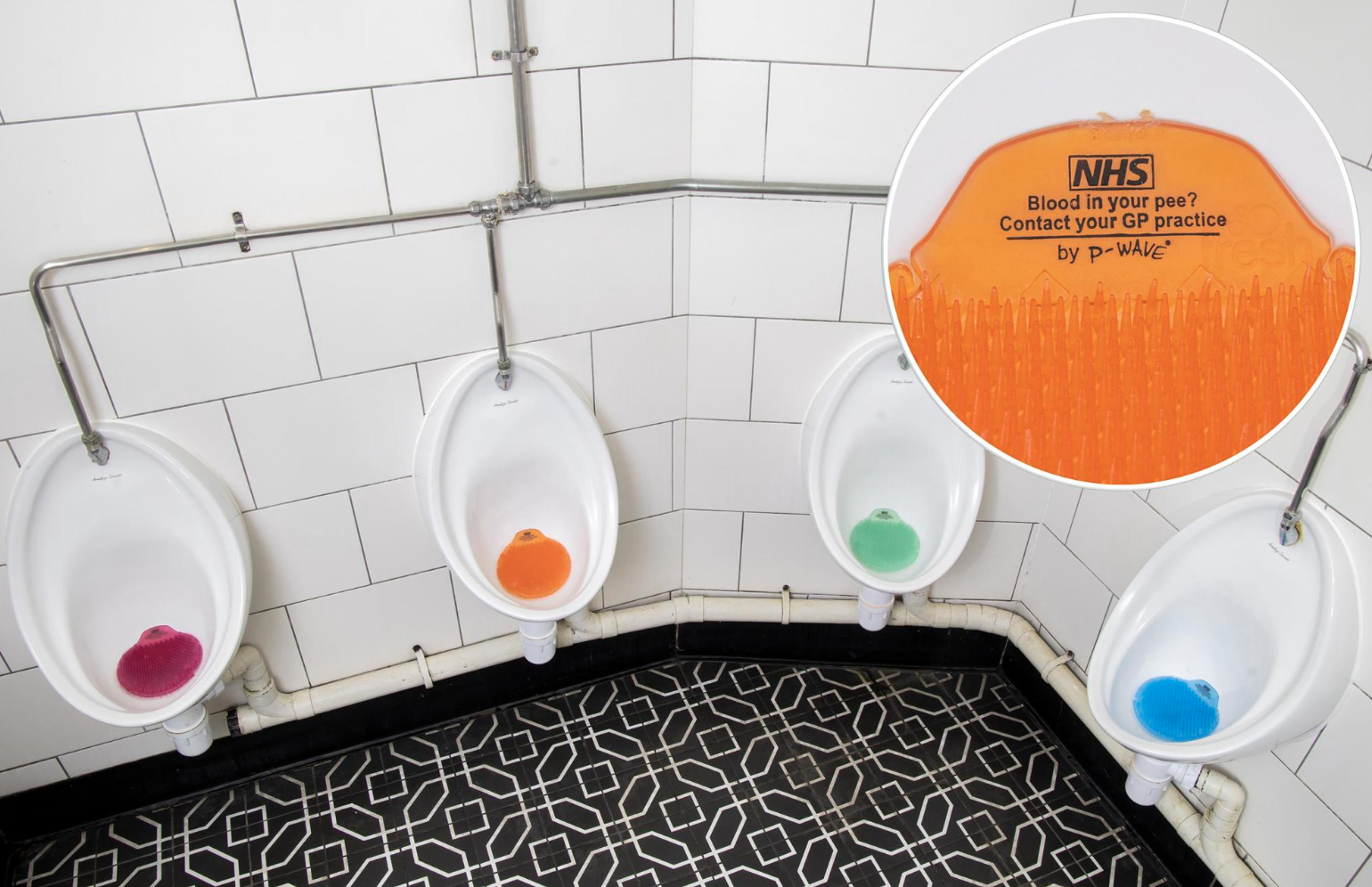 Over a Million Urinal Mats Deliver Men’s Health Warnings