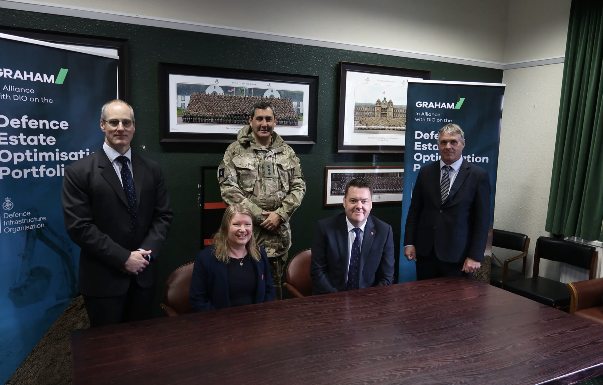 Graham Wins Scottish Defence Estate Contract