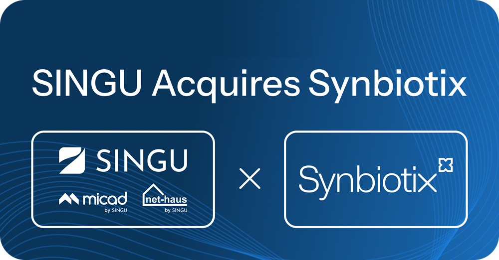 An image announcing SINGU's acquisition of Synbiotix