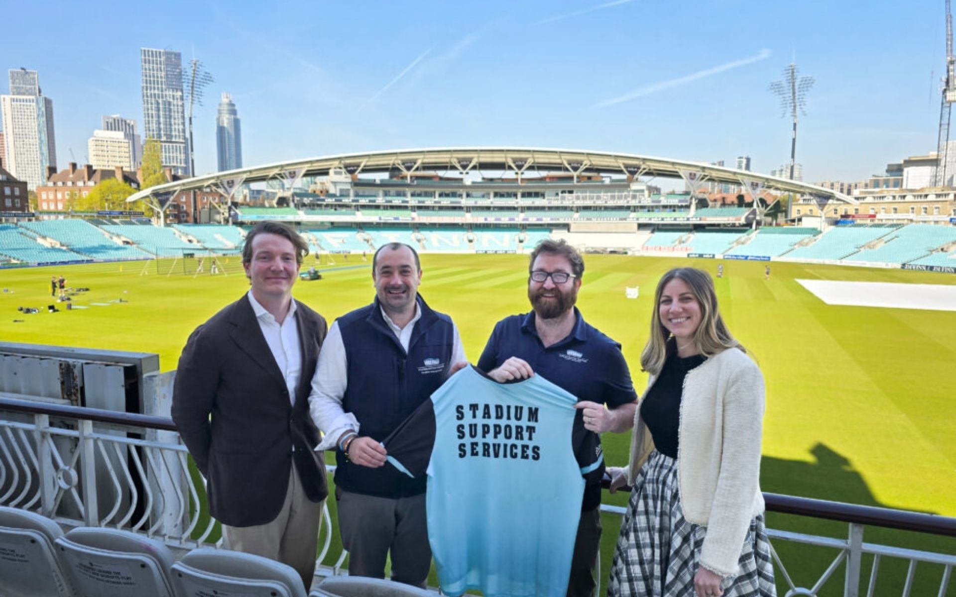 Stadium Support Services Named Official Projects Partner To Surrey CCC At The Kia Oval