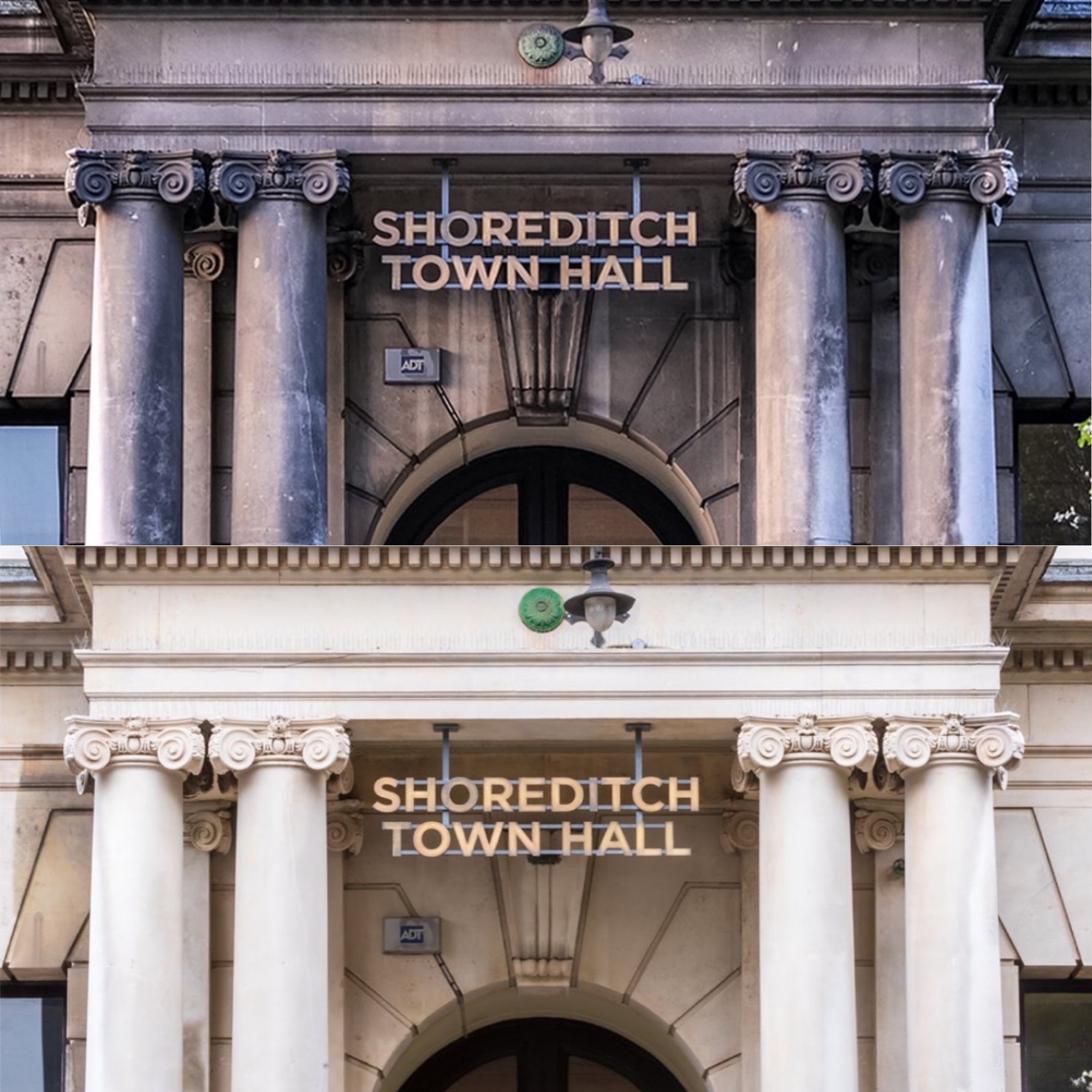 Shoreditch Town Hall Gets First Exterior Clean in 155 Years