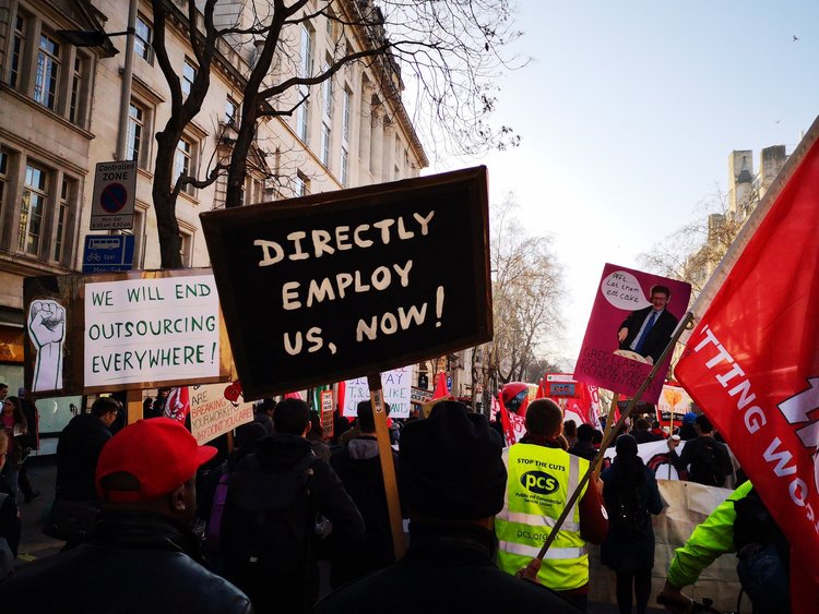 The case to have the case heard that the University of London should be considered a 'de facto' joint employer of outsourced staff has failed