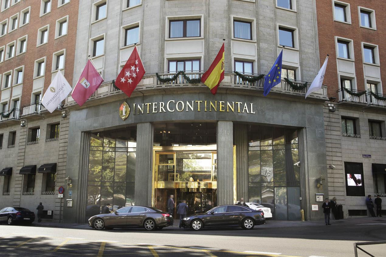 The Intercontinental Hotel in Madrid