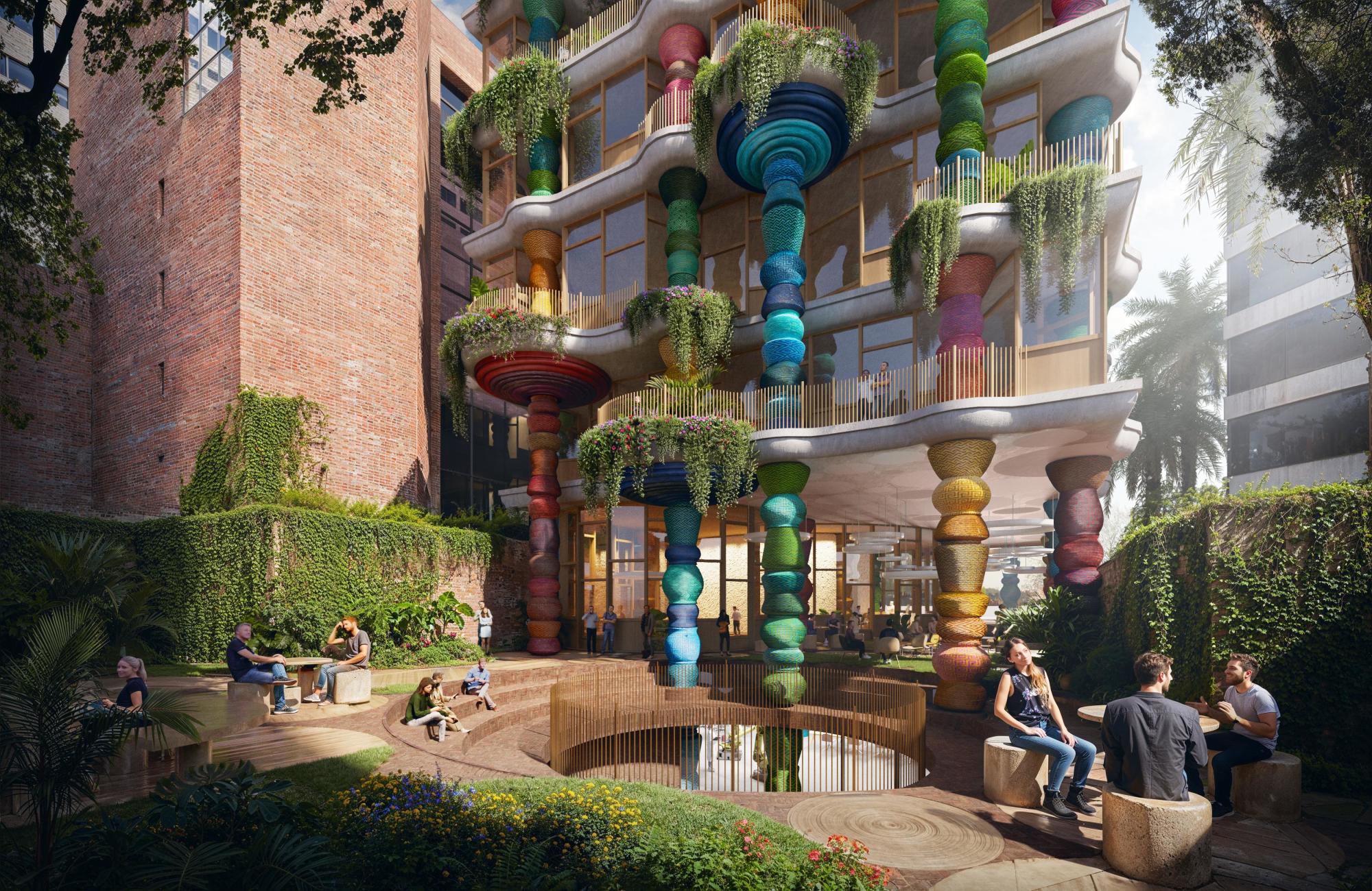 Heatherwick Studio Publishes CGIs for First South American Project 