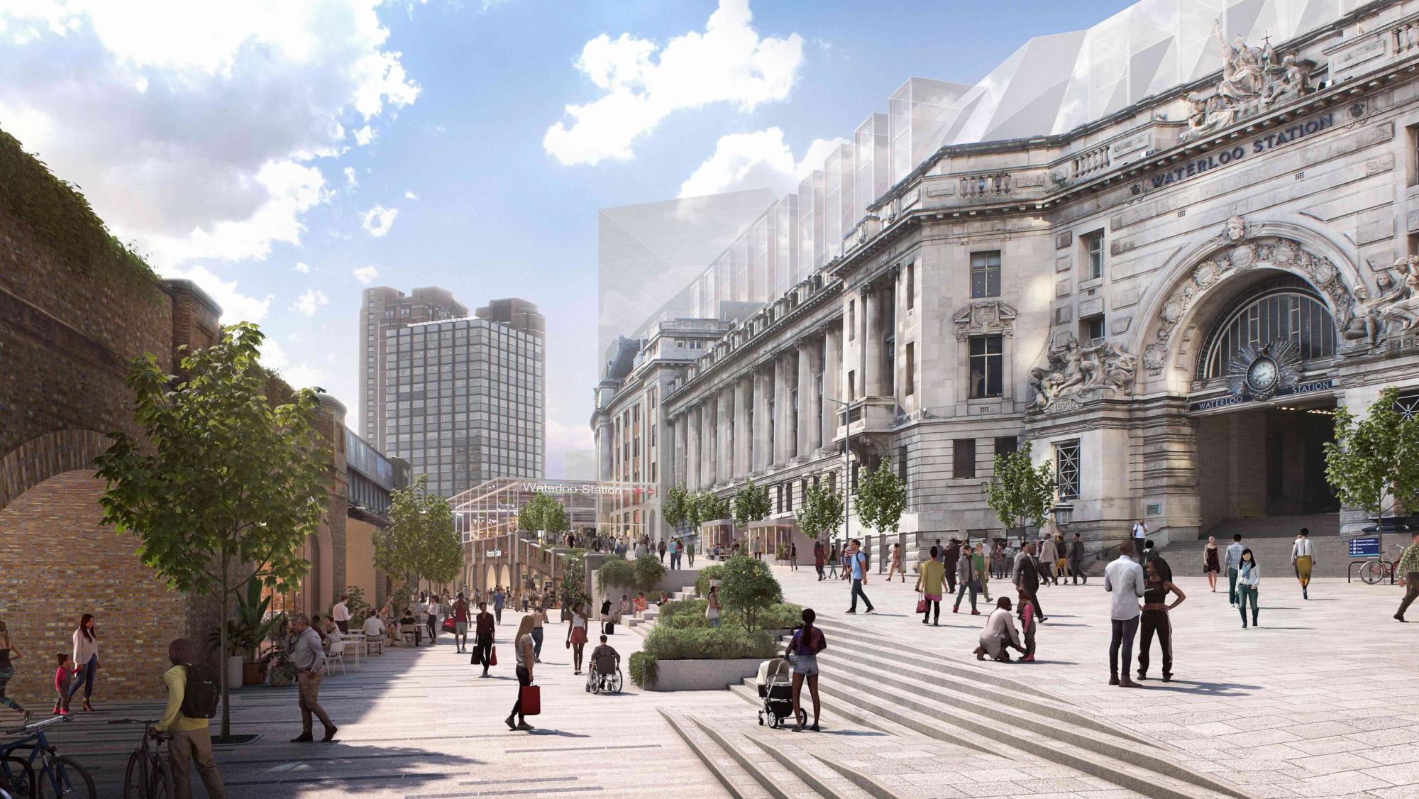 Partnership Formed to Regenerate Waterloo Station and South Bank Area